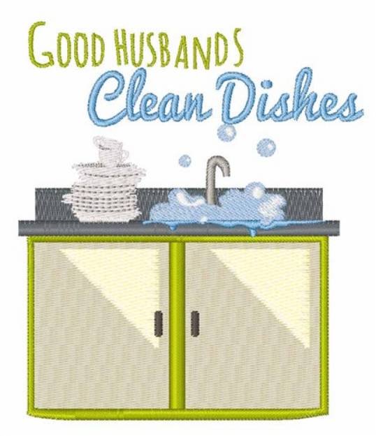 Picture of Good Husbands Machine Embroidery Design