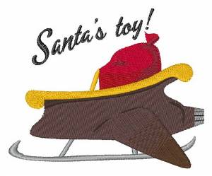 Picture of Santas Toy Machine Embroidery Design