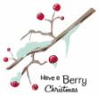 Picture of Berry Christmas Machine Embroidery Design
