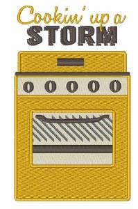 Picture of Cookin Up Storm Machine Embroidery Design