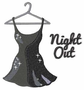 Picture of Night Out Machine Embroidery Design