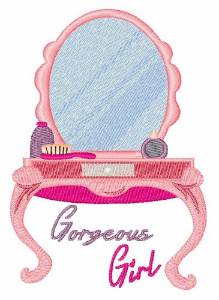 Picture of Gorgeous Girl Machine Embroidery Design
