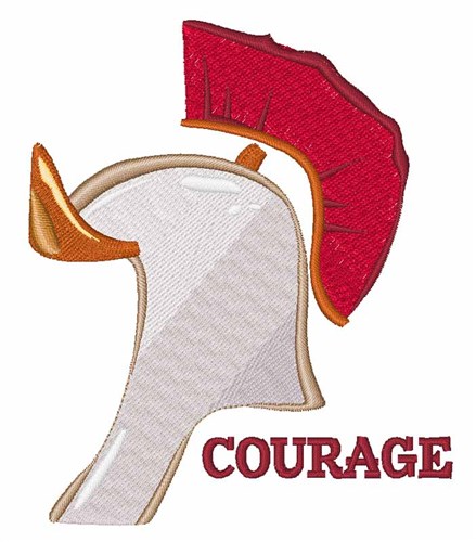 Courage Machine Embroidery Design