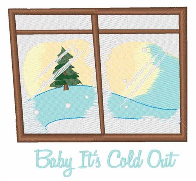 Picture of Its Cold Out Machine Embroidery Design