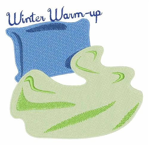 Winter Warm Up Machine Embroidery Design