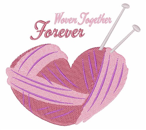 Woven Together Machine Embroidery Design