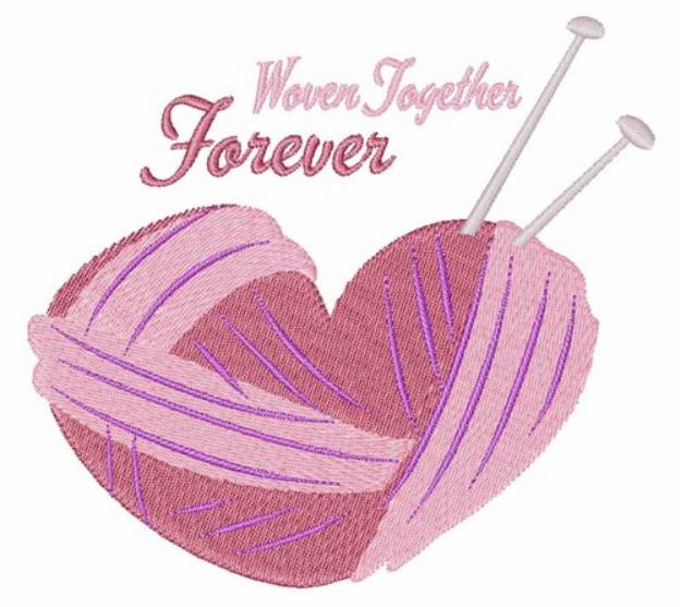 Picture of Woven Together Machine Embroidery Design