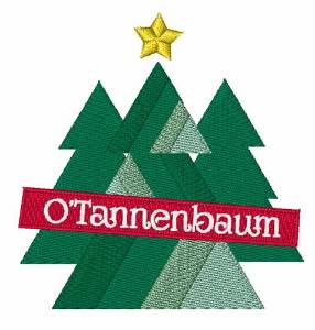 Picture of O Tannenbaum Machine Embroidery Design