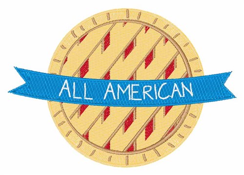 All American Machine Embroidery Design