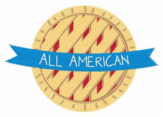 Picture of All American Machine Embroidery Design