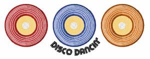 Picture of Disco Dancin Machine Embroidery Design