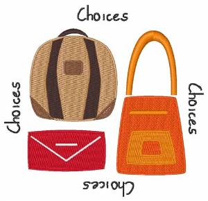 Picture of Choices Machine Embroidery Design