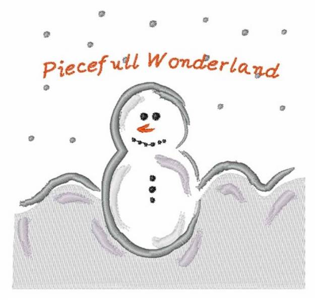 Picture of Peaceful Wonderland Machine Embroidery Design