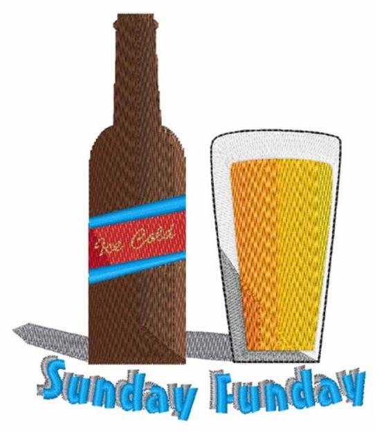 Picture of Sunday Funday Machine Embroidery Design