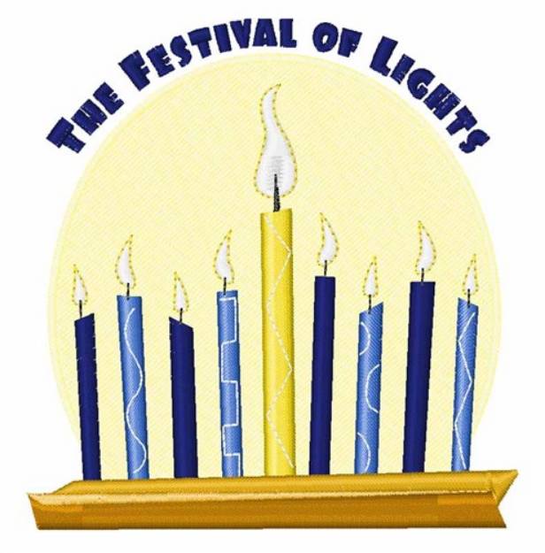 Picture of Festival Of Lights Machine Embroidery Design