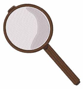 Picture of Magnifying Glass Machine Embroidery Design