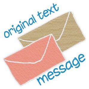 Picture of Text Message Machine Embroidery Design