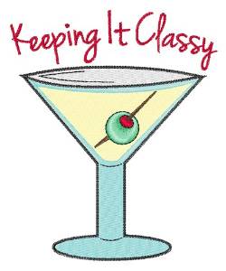 Picture of Keeping It Classy Machine Embroidery Design
