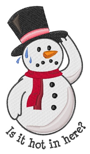 Hot In Here Machine Embroidery Design