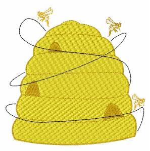Picture of Bee Hive Machine Embroidery Design