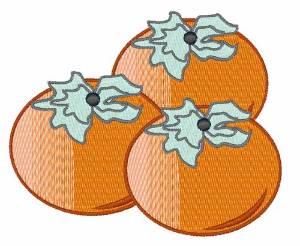 Picture of Persimmons Machine Embroidery Design
