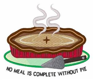 Picture of Without Pie Machine Embroidery Design