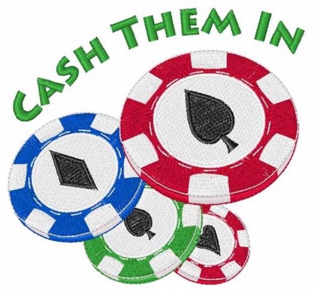 Picture of Cash Them In Machine Embroidery Design