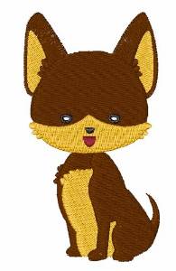 Picture of Puppy Dog Machine Embroidery Design