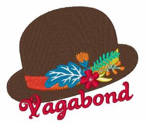 Picture of Vagabond Hat Machine Embroidery Design