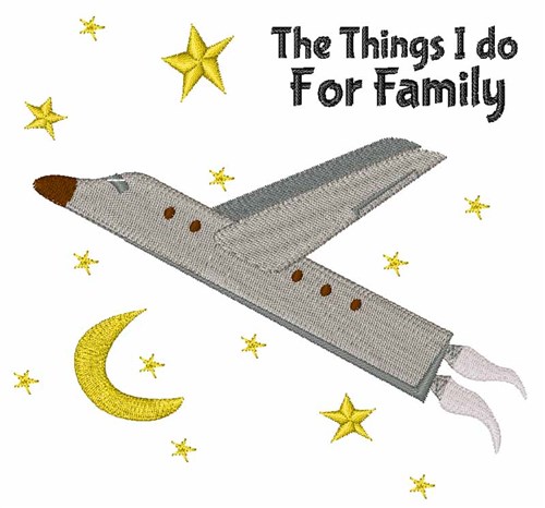 Things I Do Machine Embroidery Design