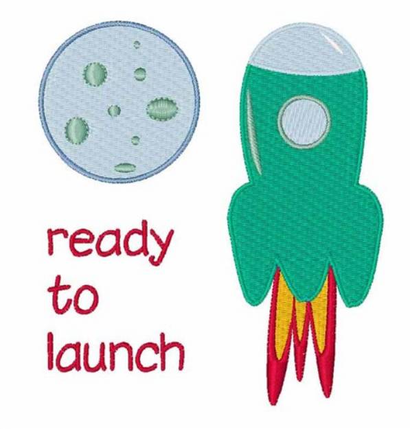 Picture of Ready To Launch Machine Embroidery Design