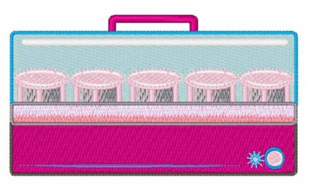 Picture of Hair Curlers Machine Embroidery Design