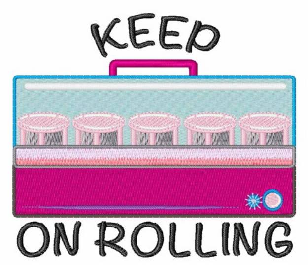 Picture of Keep On Rolling Machine Embroidery Design