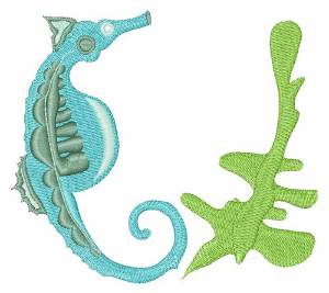 Picture of Sea Horse Machine Embroidery Design