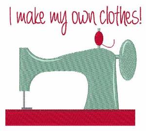 Picture of Make My Clothes Machine Embroidery Design