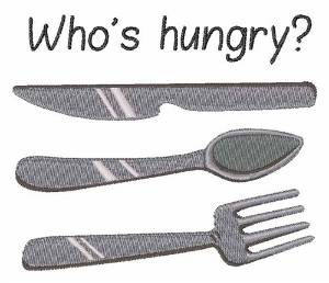 Picture of Whos Hungry? Machine Embroidery Design