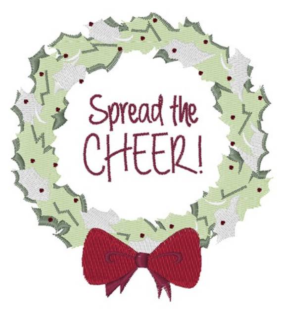 Picture of Spread The Cheer Machine Embroidery Design