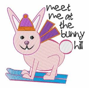 Picture of The Bunny Hill Machine Embroidery Design