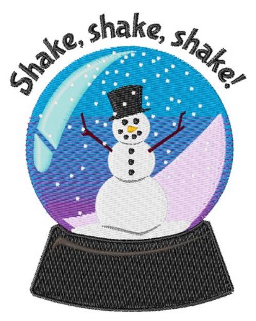 Picture of Shake Shake Machine Embroidery Design