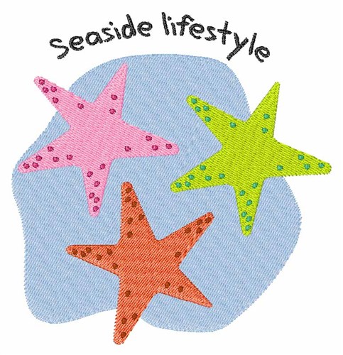 Seaside Lifestyle Machine Embroidery Design