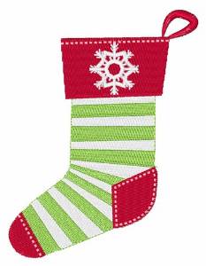 Picture of Holiday Stocking Machine Embroidery Design