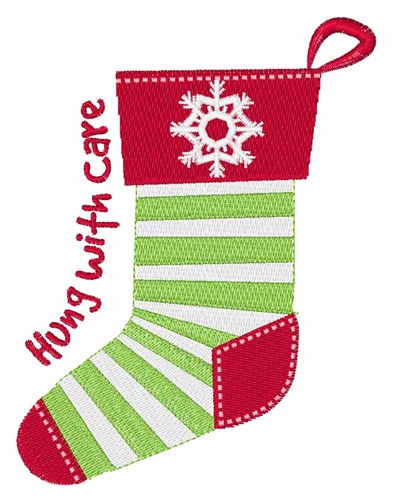 Hung With Care Machine Embroidery Design
