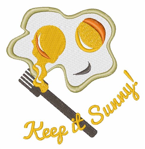 Keep It Sunny Machine Embroidery Design