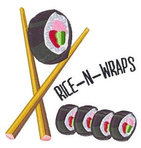 Picture of Rice N Wraps Machine Embroidery Design