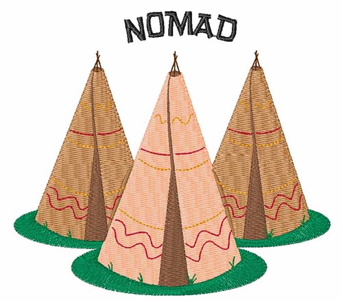 Nomad Machine Embroidery Design