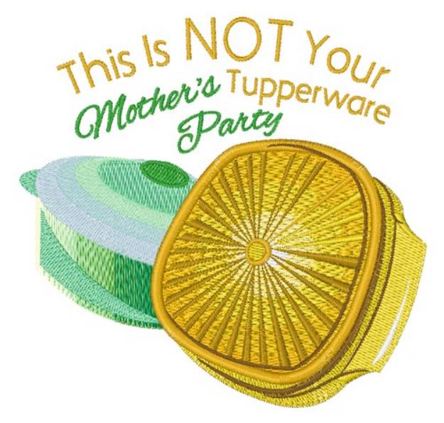 Picture of Tupperware Party Machine Embroidery Design