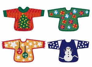 Picture of Winter Sweaters Machine Embroidery Design