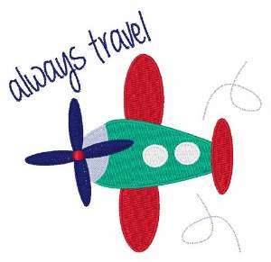 Picture of Always Travel Machine Embroidery Design
