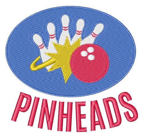 Pinheads Machine Embroidery Design