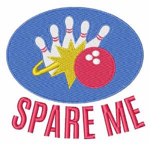 Picture of Spare Me Machine Embroidery Design
